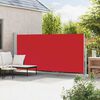 vidaXL Seitenmarkise Ausziehbar 180x500 cm Rot