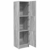 vidaXL Highboard Graues Sonoma 31,5 x 32 x 122,5 cm