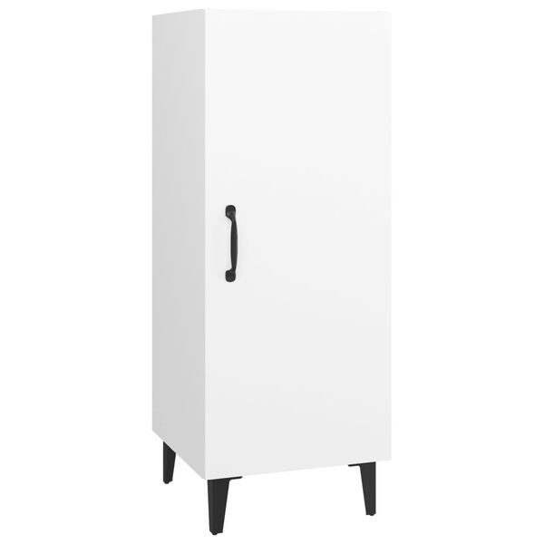 vidaXL Sideboard Weiß 34,5x34x90 cm Holzwerkstoff