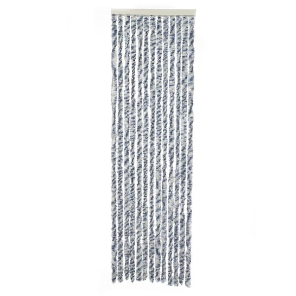Travellife Insektenschutz f&uuml;r T&uuml;ren Chenille Rain 185x56 cm Grau/Blau