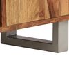 vidaXL TV-Schrank Massivholz Akazie Honigbraun 118x30x40 cm