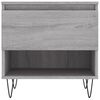 vidaXL Couchtische 2 Stk. Grau Sonoma 50x46x50 cm Holzwerkstoff