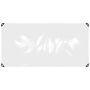 vidaXL Plane mit &Ouml;sen Transparent 1 x 2 m Polyethylen