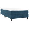 vidaXL Boxspringbettgestell Dunkelblau 80x200 cm Samt