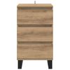 vidaXL Sideboard mit Schubladen Artisan-Eiche Holzwerkstoff