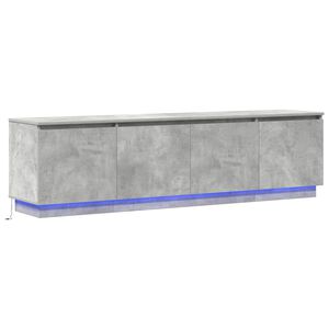 vidaXL TV-Schr&auml;nk Beton Grau 180 x 38 x 49 cm Holzwerkstoff