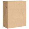 vidaXL B&uuml;cherregal Artisan-Eiche 60x30x71,5 cm Holzwerkstoff