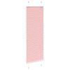 vidaXL Plissee Rosa 50x100 cm Stoffbreite 49,4 cm Polyester