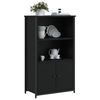 vidaXL Highboard Schwarz 62x32x103,5 cm Holzwerkstoff