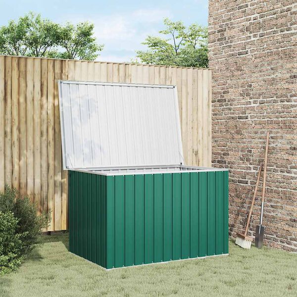 vidaXL Gartenbox Gr&uuml;n 149x99x93 cm