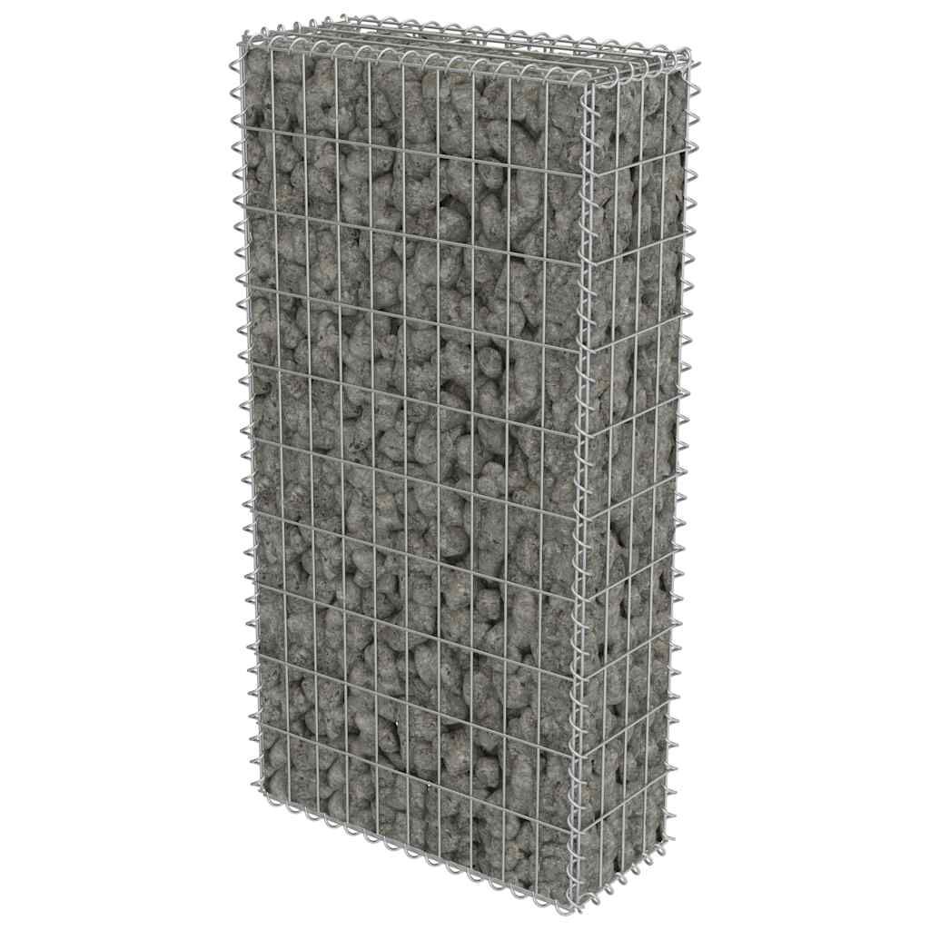 Gecheer Gabionen-Distanzhalter 100 Stück - Verzinkter Stahl, 50 Cm Länge, 3,5 Mm Durchmesser, Für Stabile Steinkörbe