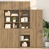 vidaXL Highboard Artisan-Eiche 50 x 42,5 x 185 cm Holzwerkstoff