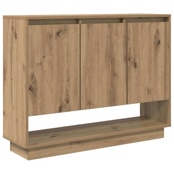 vidaXL Sideboard Artisan-Eiche 97 x 29 x 75 cm Holzwerkstoff