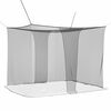 vidaXL Moskito-Netz f&uuml;r Bett 156 Maschen Schwarz 220 x 200 x 210 cm