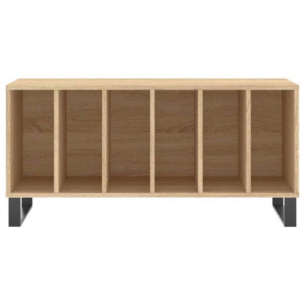 vidaXL Plattenschrank Sonoma-Eiche 100x38x48 cm Holzwerkstoff