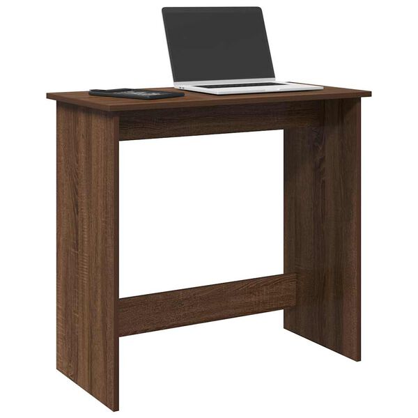 vidaXL Schreibtisch Braun Eichen-Optik 80x40x75 cm Holzwerkstoff