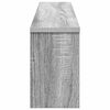 vidaXL Wandmontierter Kleiderst&auml;nder Grau Sonoma 100 x 16 x 26 cm