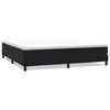 vidaXL Boxspringbett ohne Matratze Schwarz 200x220 cm Samt