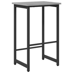 vidaXL Barhocker Sonoma-Grau 40 x 32 x 74 cm Holzwerkstoff