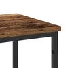 vidaXL Konsolentisch mit Regal Altholz 200 x 30 x 75 cm Holzwerkstoff