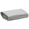 vidaXL Abdeckplane Grau &Oslash; 2,8 m 650 g/m&sup2;