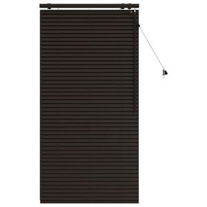 vidaXL Venezianische Jalousie Dunkelbraun 90 x 160 cm 35 mm