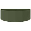 vidaXL Pflanzk&uuml;bel Olive Gr&uuml;n 120 x 60 x 35 cm Stahl