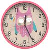 vidaXL Wanduhr Rosa &Oslash;25,5 cm Polystyren und Glas