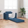 vidaXL Schlafsofa Blau 98 x 71 x 83 cm Stoff
