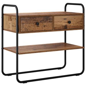 vidaXL Konsolentisch Altholz 80 x 40 x 75 cm Holzwerkstoff