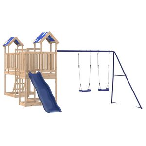 vidaXL Spielturm Massivholz Kiefer