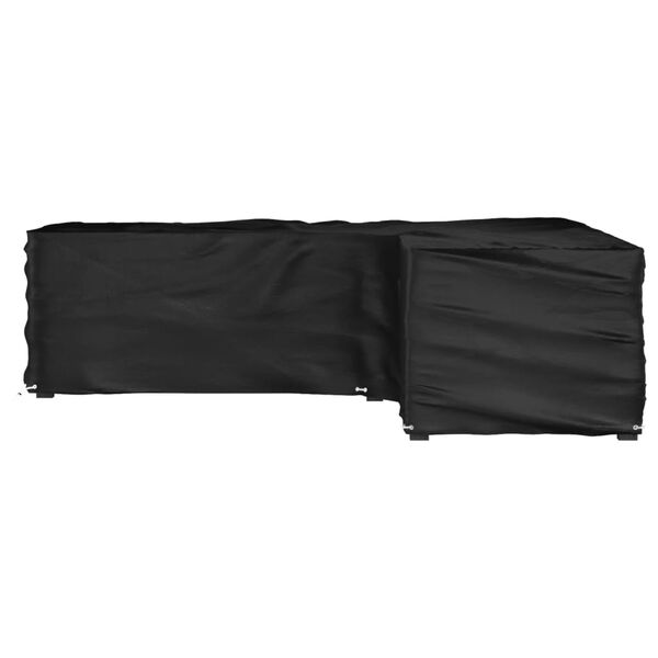 vidaXL Gartenm&ouml;bel-Abdeckung in L-Form 16 &Ouml;sen 250x250x70 cm