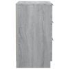 vidaXL Nachttisch Grau Sonoma 40x36x65 cm