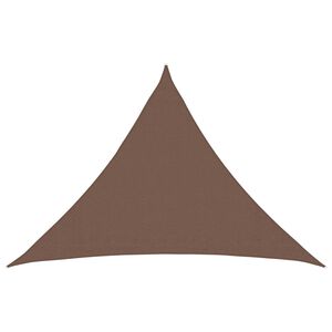vidaXL Sonnensegel Braun 7 x 5 x 5 m HDPE
