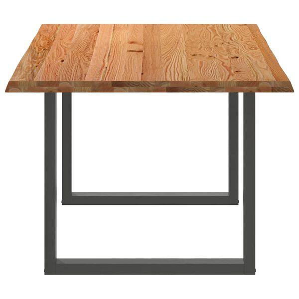 vidaXL Esstisch Hellbraun 180x100x74 cm Massivholz Eiche Rechteckig