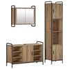 vidaXL Badezimmerschrank-Set 3 stk. Artisan-Eiche 40 x 36 x 181 cm