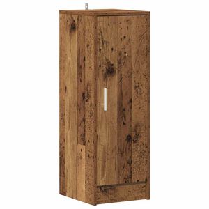 vidaXL Schuhschrank Altholz-Optik 32x35x92 cm Holzwerkstoff