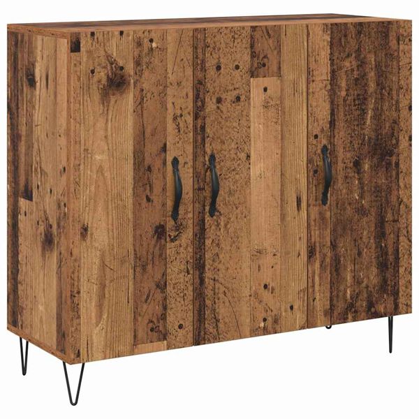 vidaXL Sideboard Altholz 90 x 32,5 x 80 cm Holzwerkstoff