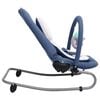 vidaXL Babywippe Marineblau Stahl