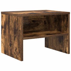 vidaXL Nachttisch R&auml;uchereiche 40x30x30 cm Holzwerkstoff