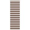 vidaXL Doppelrollo Braun 75x200 cm Stoffbreite 70,9 cm Polyester