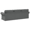 vidaXL Sofa Dunkelgrau Gesamtabmessungen: 245 x 82 x 80 cm (B x T x H)