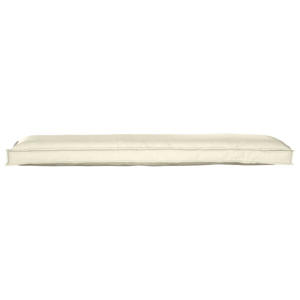 vidaXL Kissen Creme 150 x 40 x 8 cm Oxford-Stoff