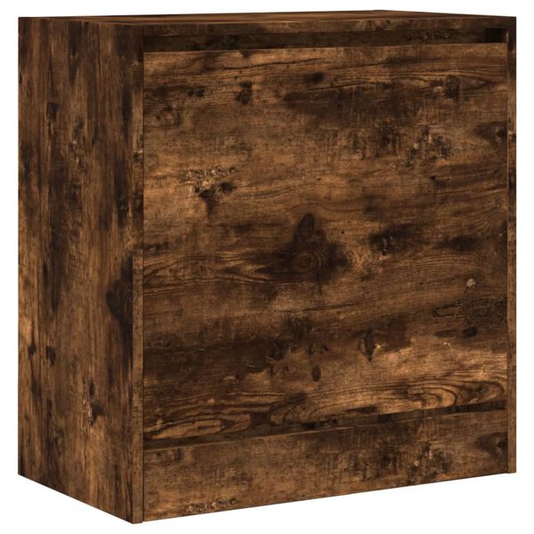 vidaXL Schuhschrank R&auml;uchereiche 60x34x63,5 cm Holzwerkstoff