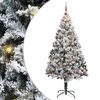 vidaXL K&uuml;nstlicher Weihnachtsbaum Wei&szlig; 240 cm