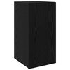 vidaXL Wand-TV-Schrank 30,5 x 30 x 60 cm Schwarz Eichen-Optik