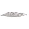 vidaXL Regenbrause Edelstahl 304 40x40 cm Quadrat