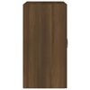 vidaXL Wandschrank Braun Eichen-Optik 60x31x60 cm Holzwerkstoff