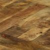 vidaXL Esstisch 160 x 160 x 76 cm Raues Mango-Massivholz