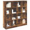 vidaXL Highboard 2 pcs Altholz 68 x 37 x 142 cm Holzwerkstoff